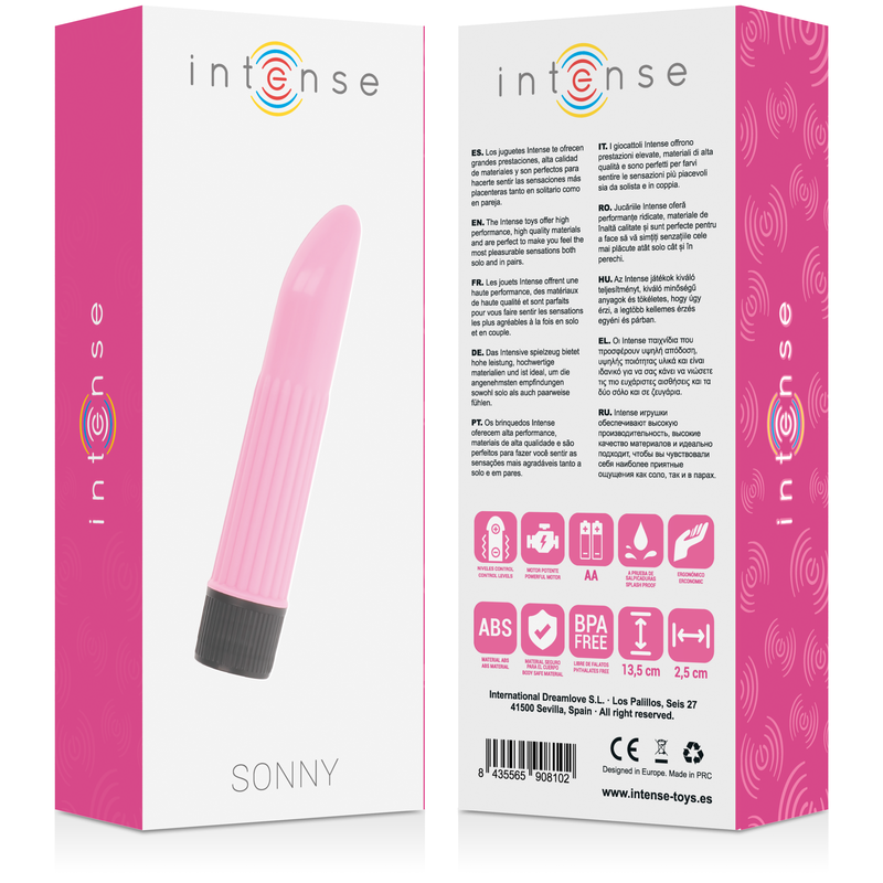 INTENSE - vibromasseur SONNY rose