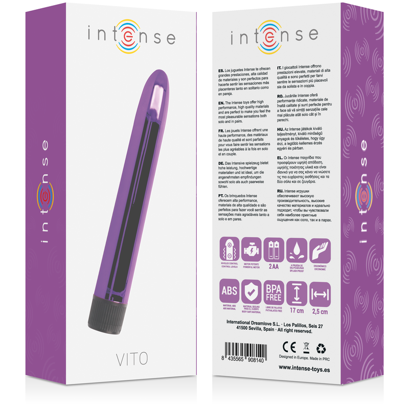 INTENSE - vibromasseur VITO violet