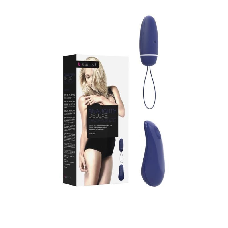 B-SWISH - BNAUGHTY DELUXE mini vibromasseur UNLEASHED mini vibromasseur bleu nuit