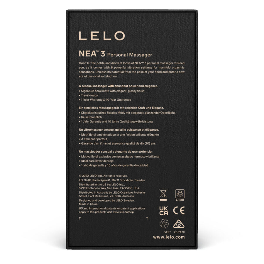 LELO - vibromasseur personnel NEA 3