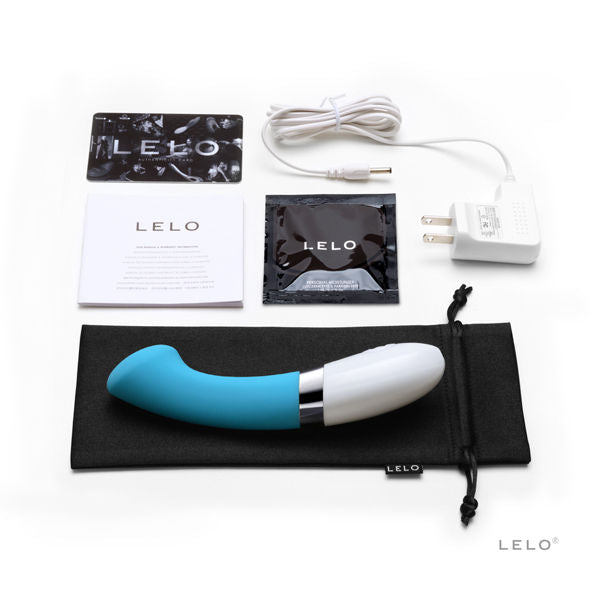 LELO - GIGI2 vibromasseur point G bleu turquoise