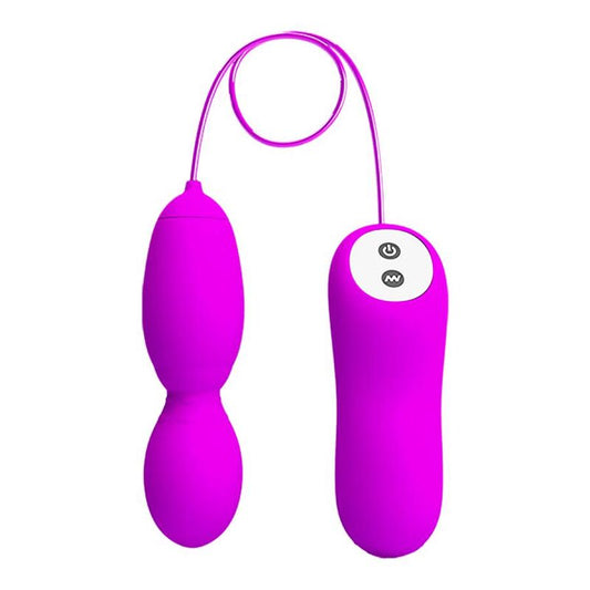 PRETTY LOVE – vibromasseur rotation et vibration VEGA 12 fonctions fuchsia