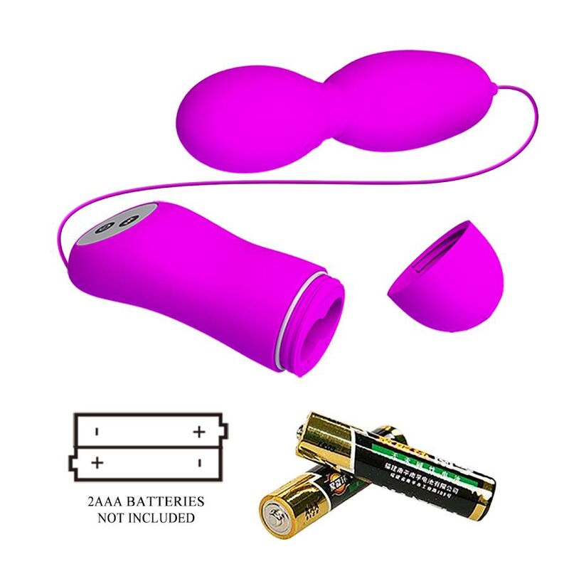 PRETTY LOVE – vibromasseur rotation et vibration VEGA 12 fonctions fuchsia