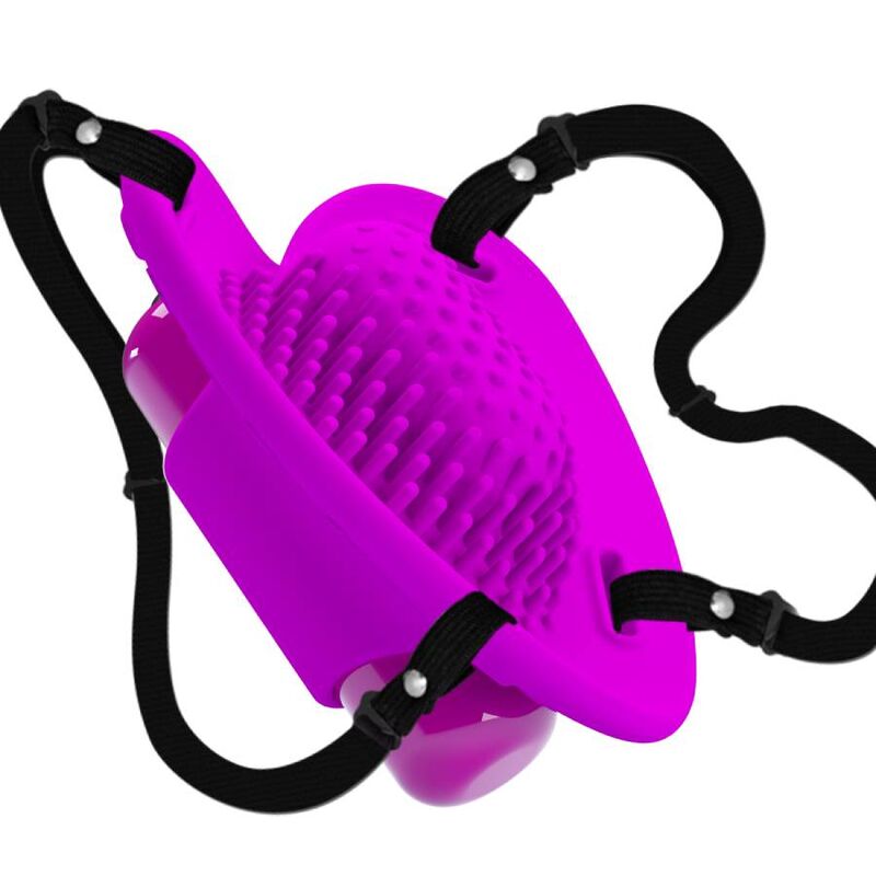 PRETTY LOVE - vibromasseur de clitoris HEARTBEAT 10 modes de vibration violet