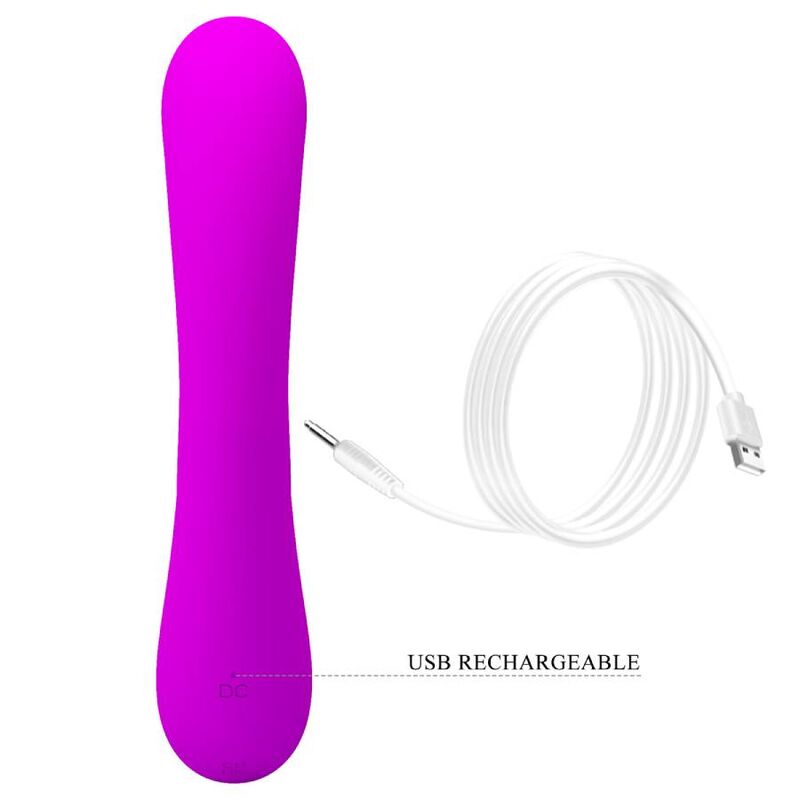 PRETTY LOVE - vibromasseur SINCERE et ventouse de clitoris silicone violet