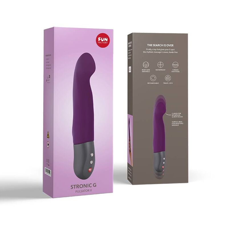 FUN FACTORY - STRONIC G vibromasseur du point G violet