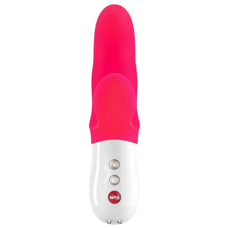 FUN FACTORY - MISS BI double vibromasseur rose et blanc