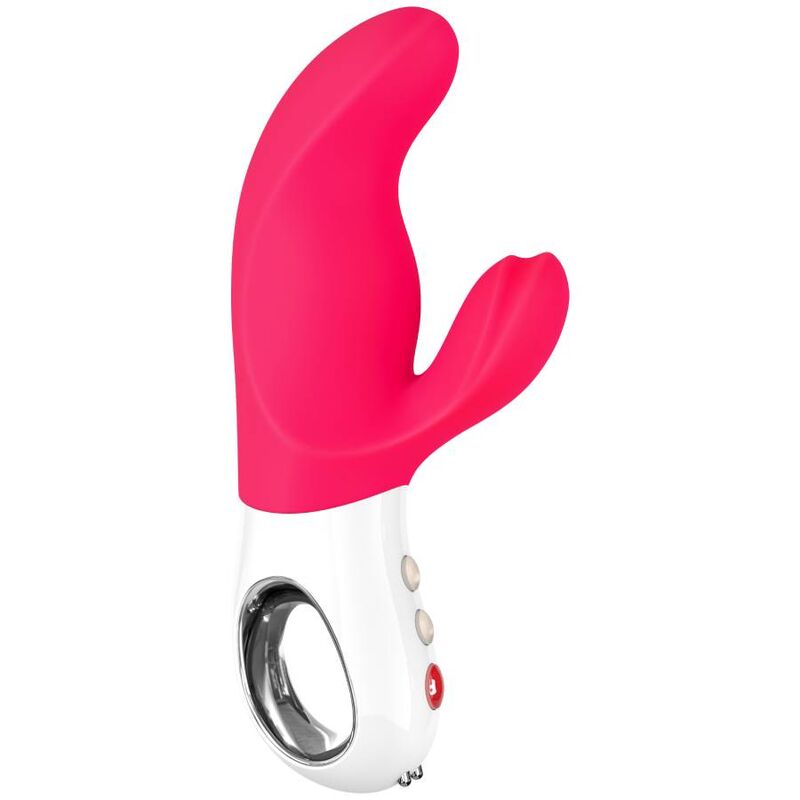 FUN FACTORY - MISS BI double vibromasseur rose et blanc