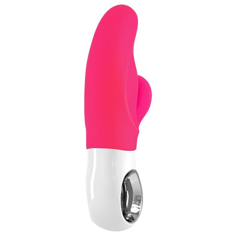 FUN FACTORY - MISS BI double vibromasseur rose et blanc