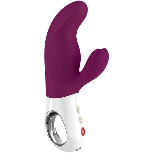 FUN FACTORY – MISS BI double vibromasseur violet et blanc