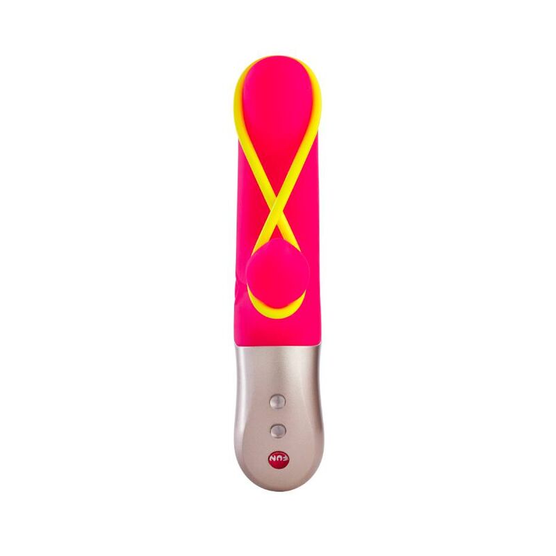 FUN FACTORY - AMORINO mini vibromasseur rose/jaune fluo