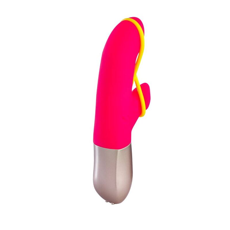 FUN FACTORY - AMORINO mini vibromasseur rose/jaune fluo