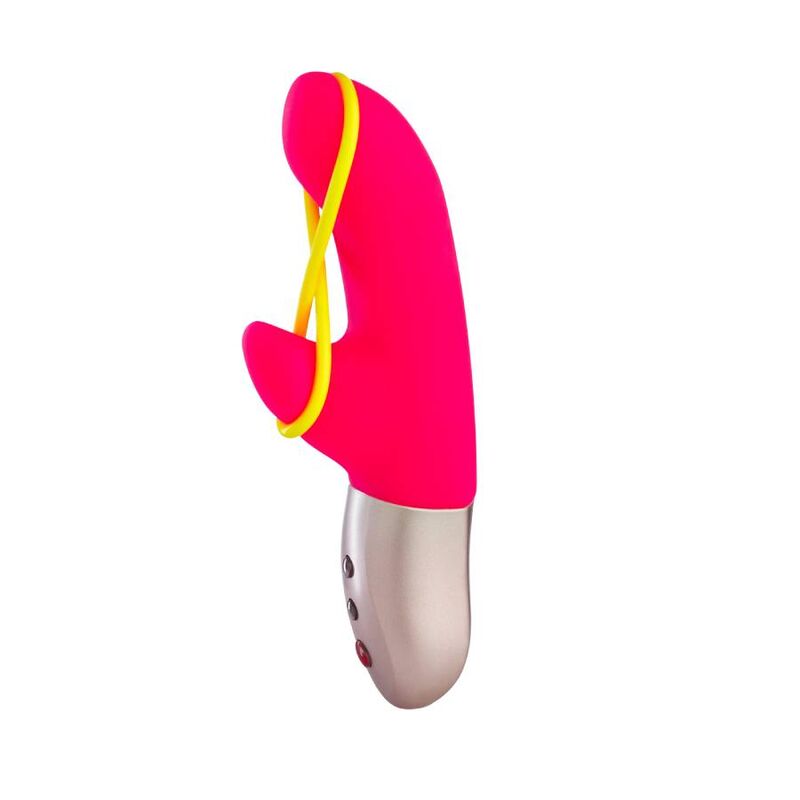 FUN FACTORY - AMORINO mini vibromasseur rose/jaune fluo