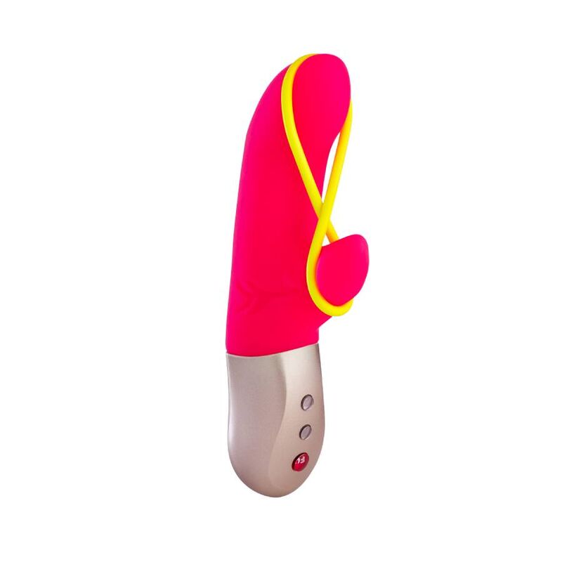 FUN FACTORY - AMORINO mini vibromasseur rose/jaune fluo