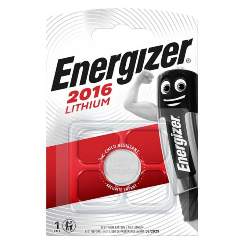 ENERGIZER - pile bouton lithium cr2016 3v 1 unités