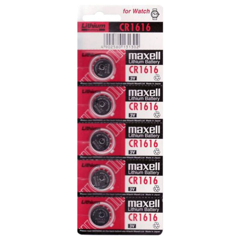 MAXELL - batterie lithium cr1616 3v 5 unités