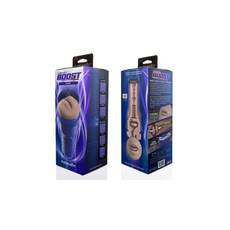 FLESHLIGHT BOOST - BLOW masturbateur réaliste en bouche