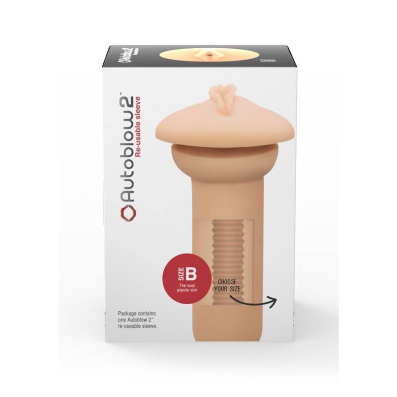 AUTOBLOW – manchon en forme de vagin taille B