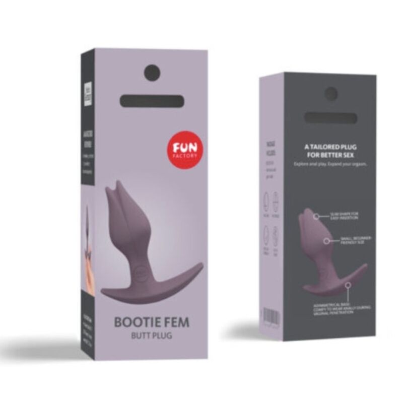 FUN FACTORY - BOOTIE FEM BUTT PLUG, plug anal violet