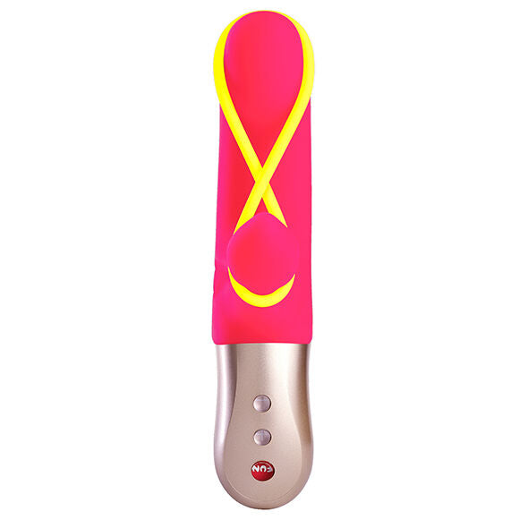 FUN FACTORY - AMORINO mini vibromasseur rose/jaune fluo