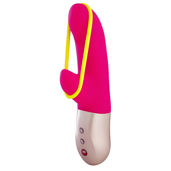 FUN FACTORY - AMORINO mini vibromasseur rose/jaune fluo