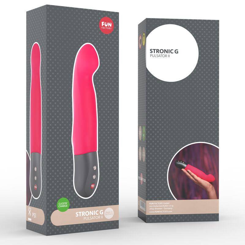 FUN FACTORY - STRONIC G vibromasseur du point G rouge