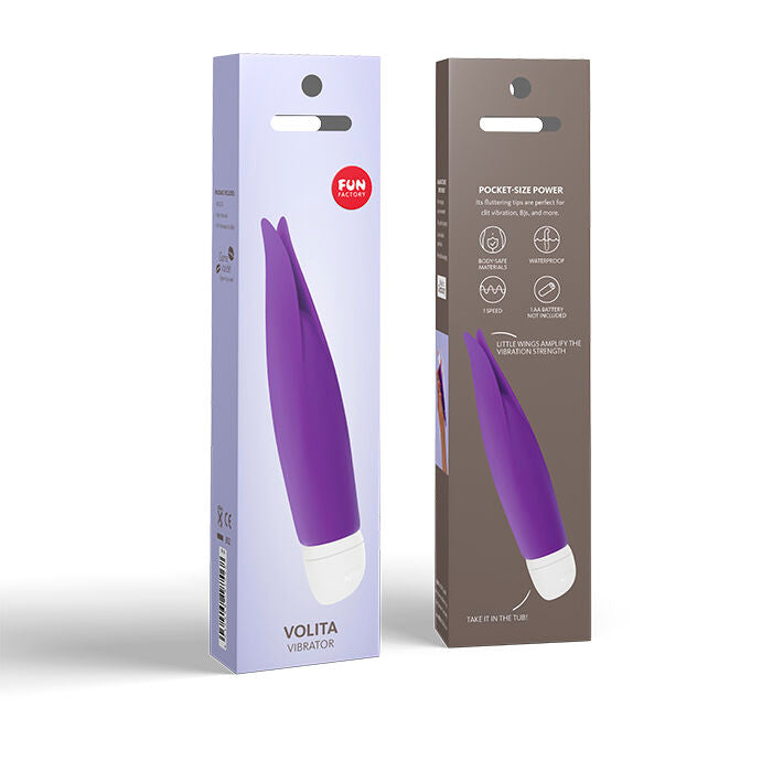 FUN FACTORY - vibromasseur VOLITA slim violet