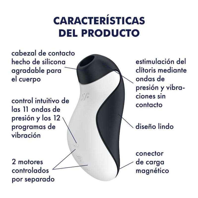 SATISFYER - vibromasseur + vibration ORCA