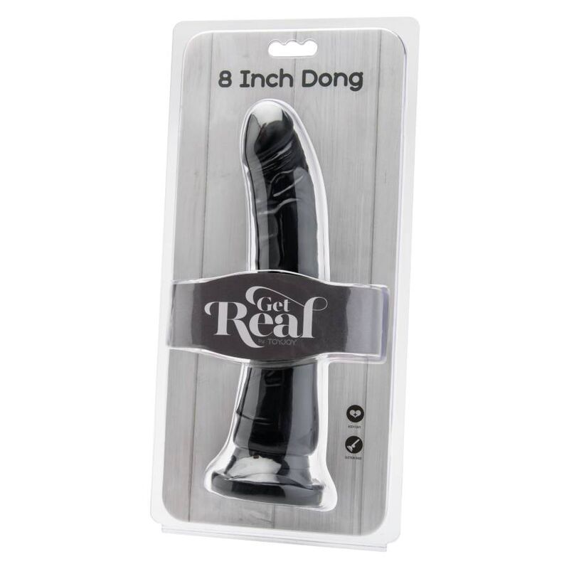 GET REAL - gode 20,5 cm noir