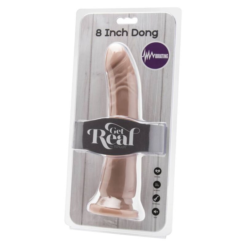 GET REAL - gode 20,5 cm vibromasseur réaliste