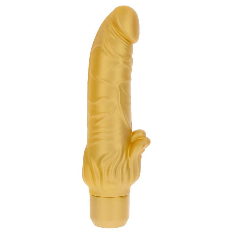 GET REAL - GOLD DICKER STIM vibromasseur or