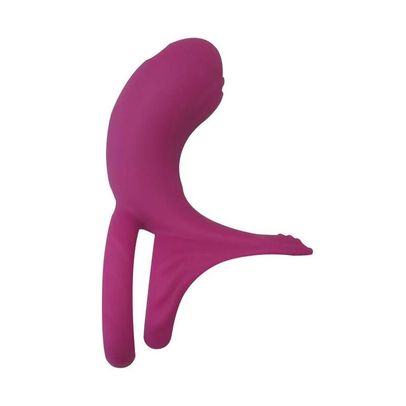 XOCCOON - anneau pénien vibrant de couples fuchsia