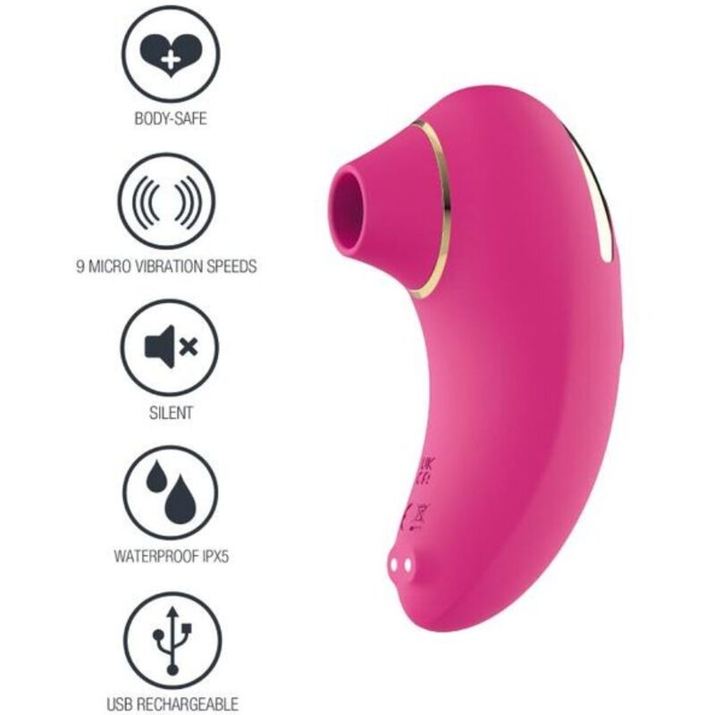 XOCCOON - vibromasseur d'amour infini fuchsia