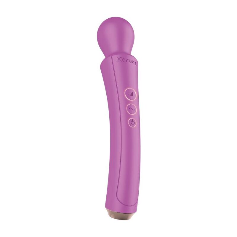 XOCCOON - masseur de type WAND courbé fuchsia