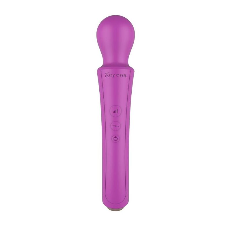 XOCCOON - masseur de type WAND courbé fuchsia