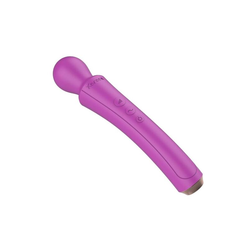 XOCCOON - masseur de type WAND courbé fuchsia