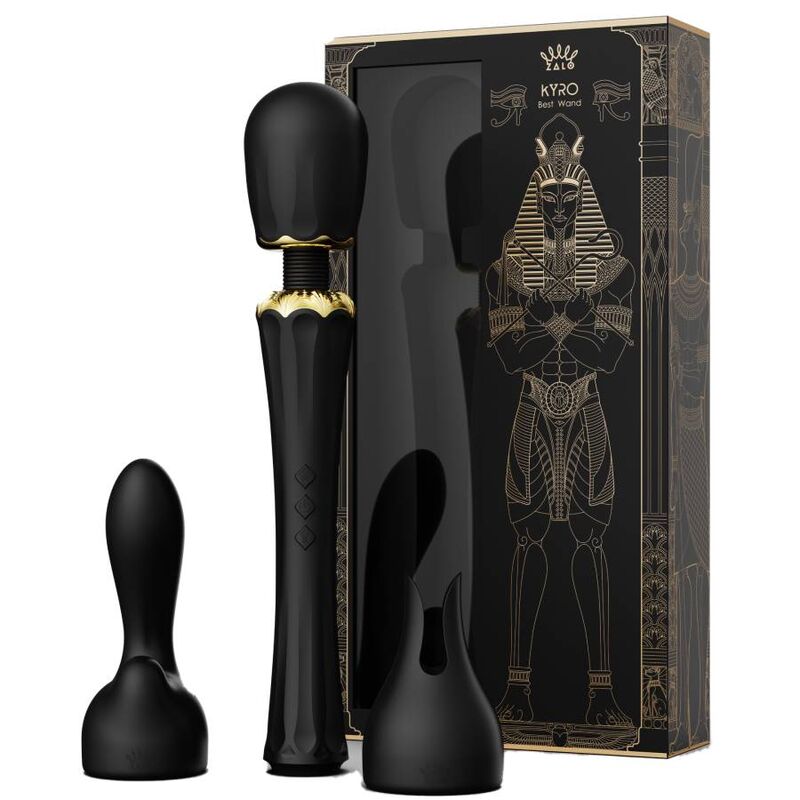 ZALO - masseur de type WAND KYRO noir