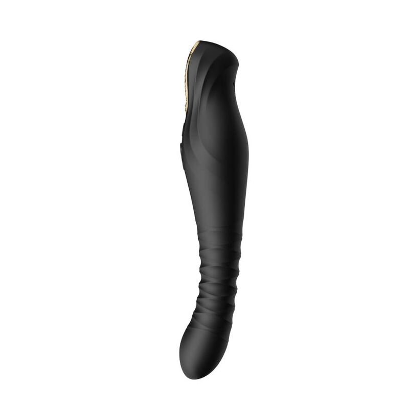 ZALO - KING VIBRATING THRUSTER, vibromasseur noir