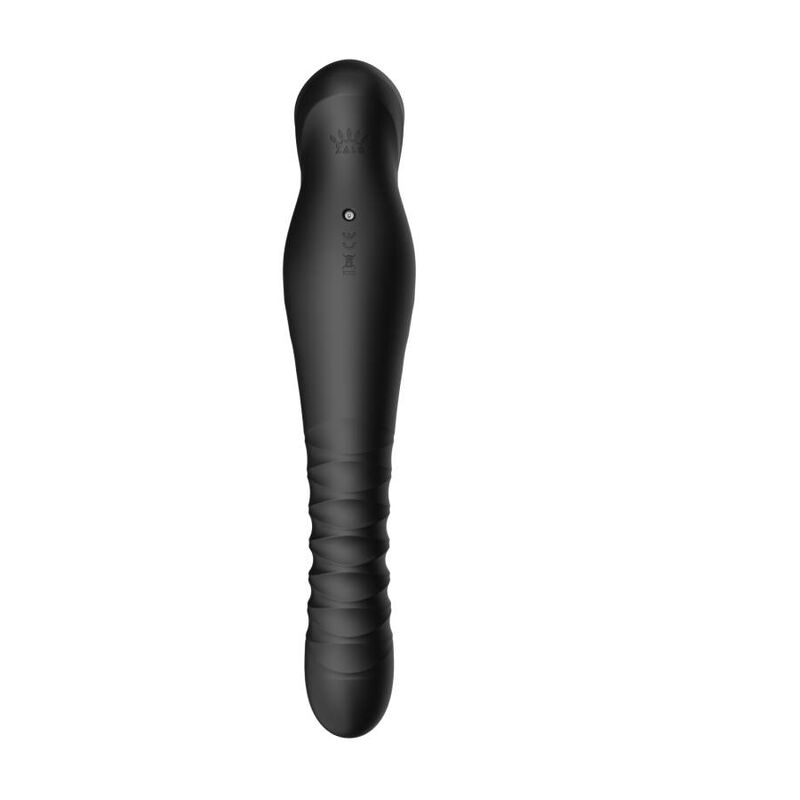 ZALO - KING VIBRATING THRUSTER, vibromasseur noir