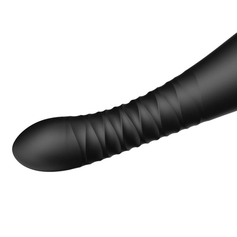 ZALO - KING VIBRATING THRUSTER, vibromasseur noir