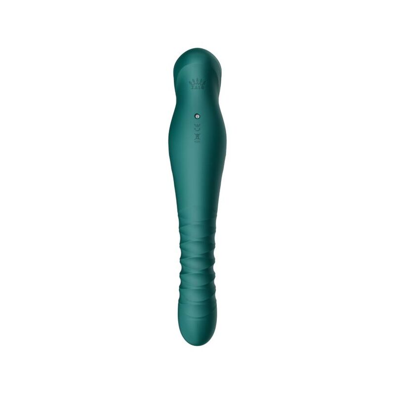 ZALO - KING VIBRATING THRUSTER, vibromasseur vert