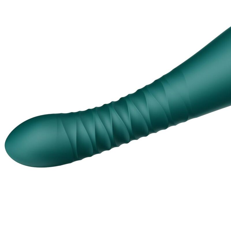 ZALO - KING VIBRATING THRUSTER, vibromasseur vert