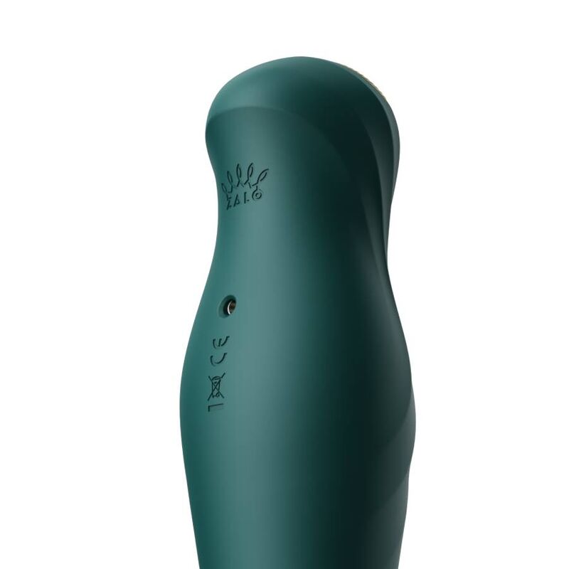 ZALO - KING VIBRATING THRUSTER, vibromasseur vert