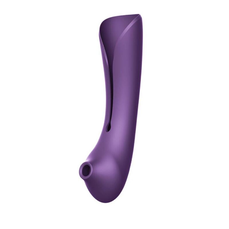 ZALO - ensemble QUEEN air pulsé ondulante pour clitoris violet