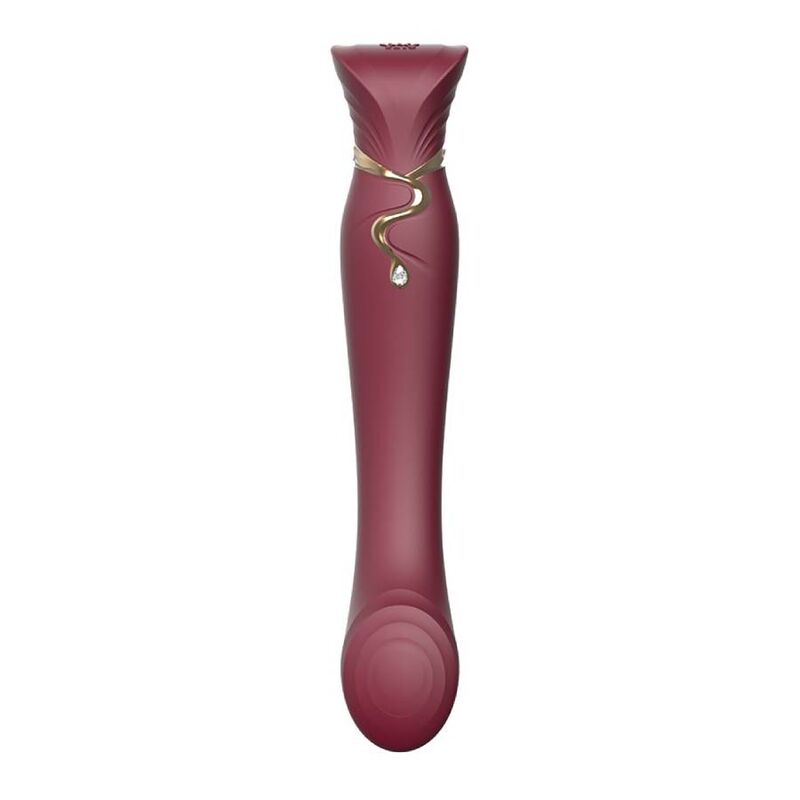 ZALO - QUEEN kit air pulsé ondulante pour clitoris rouge