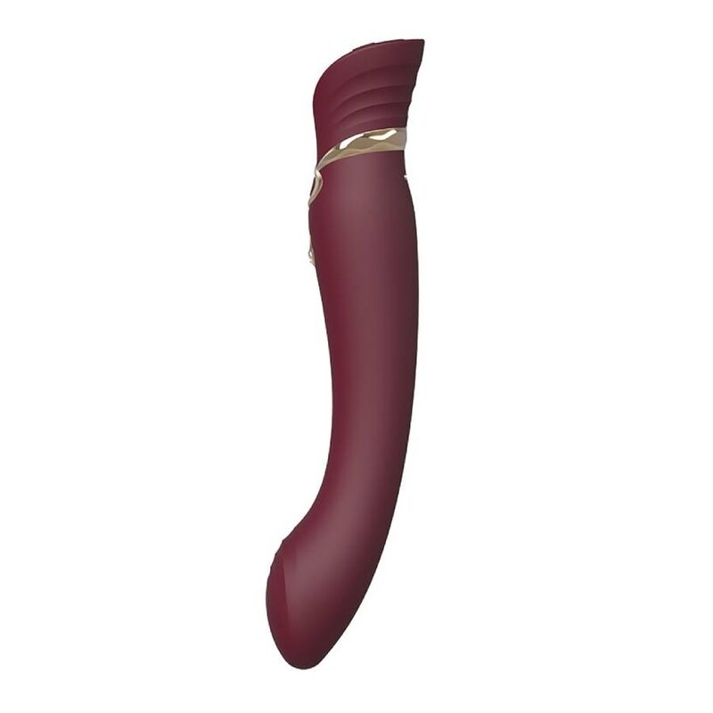 ZALO - QUEEN kit air pulsé ondulante pour clitoris rouge