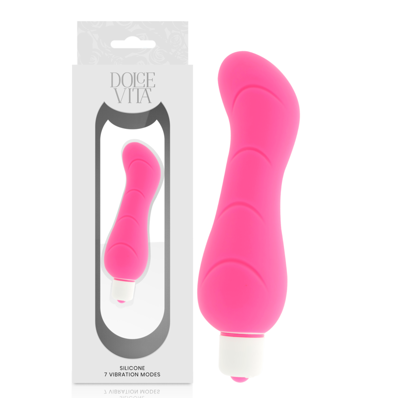 DOLCE VITA – vibromasseur du point G avec silicone rose