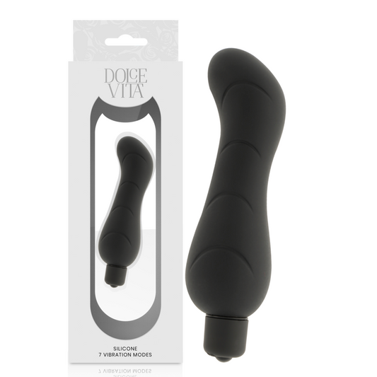 DOLCE VITA – vibromasseur du point G silicone noir