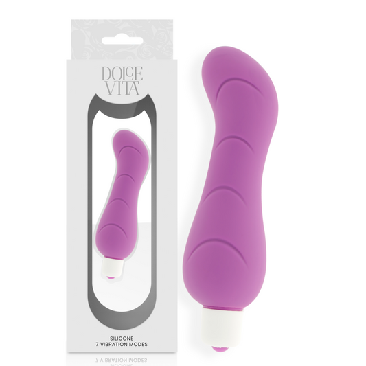 DOLCE VITA – vibromasseur du point G silicone violet