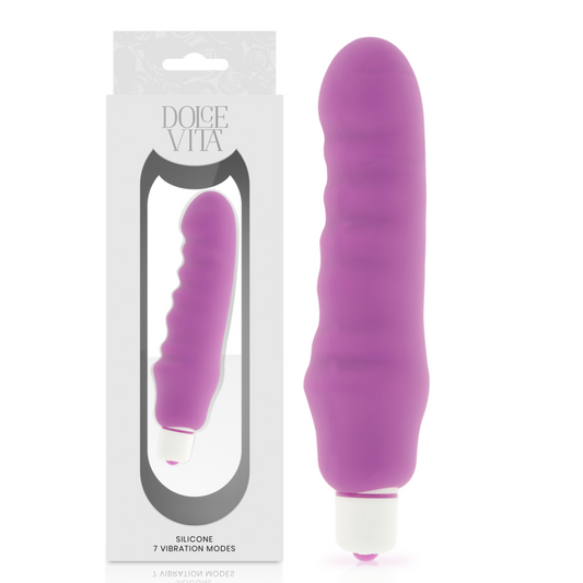 DOLCE VITA - vibromasseur en silicone violet